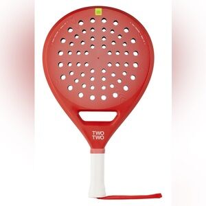 2 TWOTWO Red PLAY ONE Padel Racket